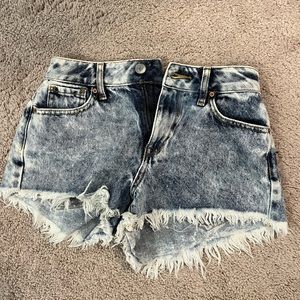 PacSun Size 0 Dark Wash shorts
